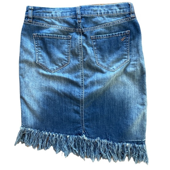 Y2K Look by WilliamRant Justin Timberlake & Trace Ayala Denim Jean Skirt Size 27 - Picture 3 of 11